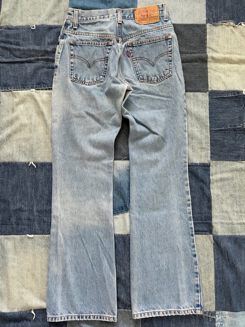 Y2k Levi’s 517 Jeans Women's Slim Fit Boot Cut Blue Vtg Denim Sz 3 Jr S 26x29